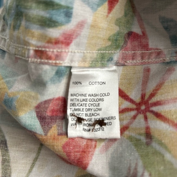 Howler Brothers Tropical Print Button Down Shirt Men’s Large - Picture 9 of 12